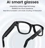 New E02 Meta Smart Glasses with Camera 800W WIFI Transfer Gesture Control ChatGPT Men Women Outdoor AI Smart Glasses