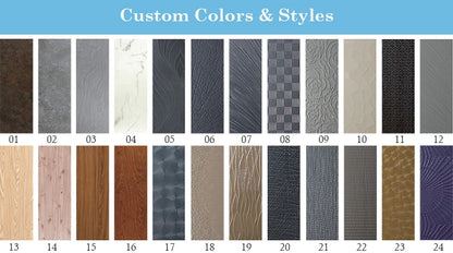 Modern Aluminum Front Door with Frosted Glass, High-Security Exterior Entry Door, Custom Design for Residential Villa