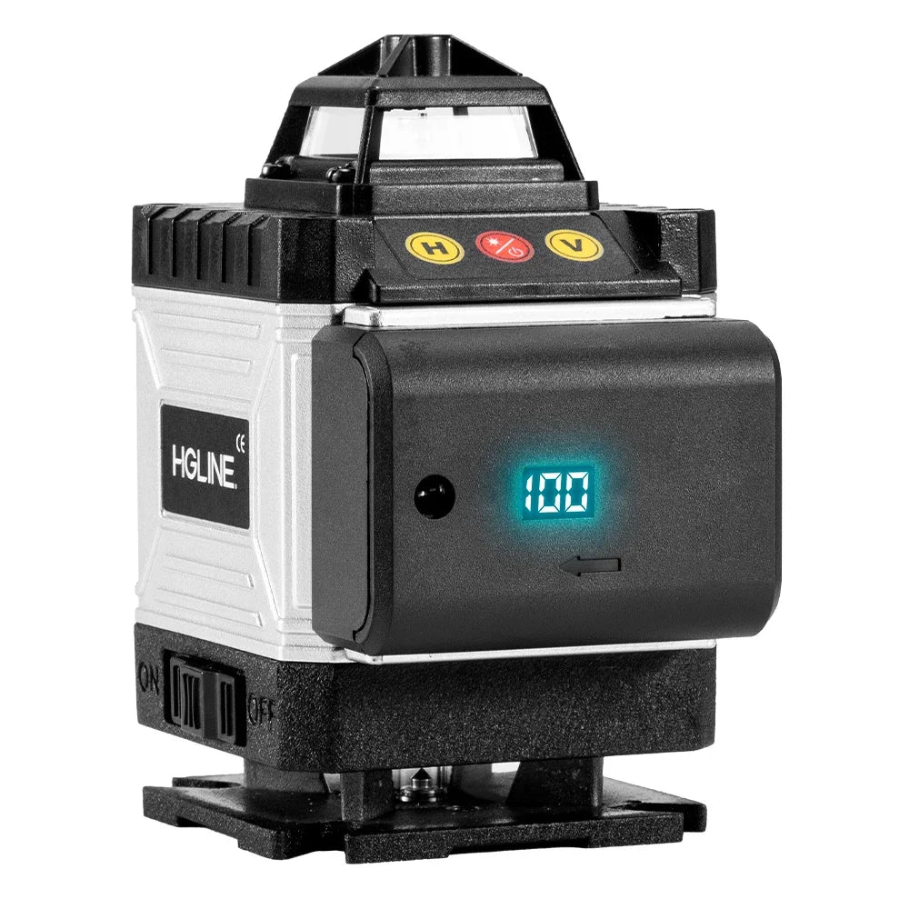 HGLINE Professional 16 Lines Laser Level With APP Remote Control Selfleveling 360° Horizontal And Vertical Laser Level