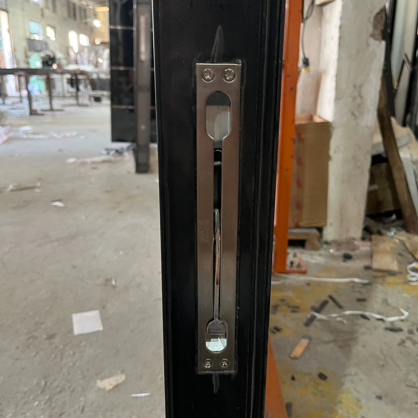 Customized door service, Heavy Duty Theft Proof Waterproof Main Double iron Door Designs For Houses Double Front Doors